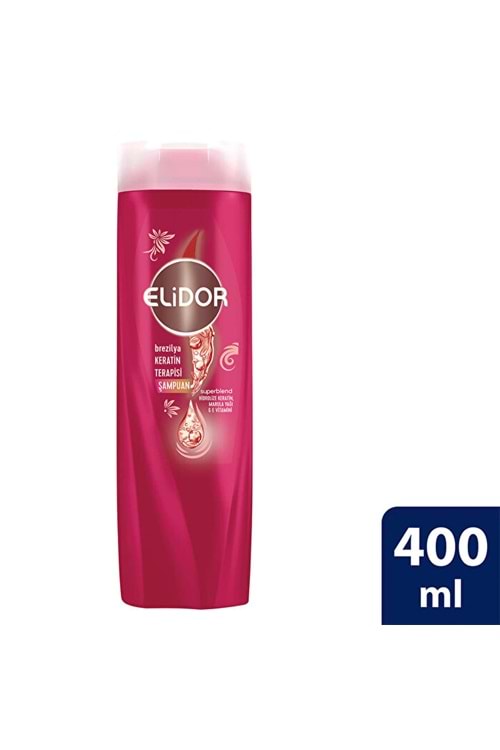Elidor Brezilya Keratin Terapisi Saç Bakım Şampuanı 400 ml