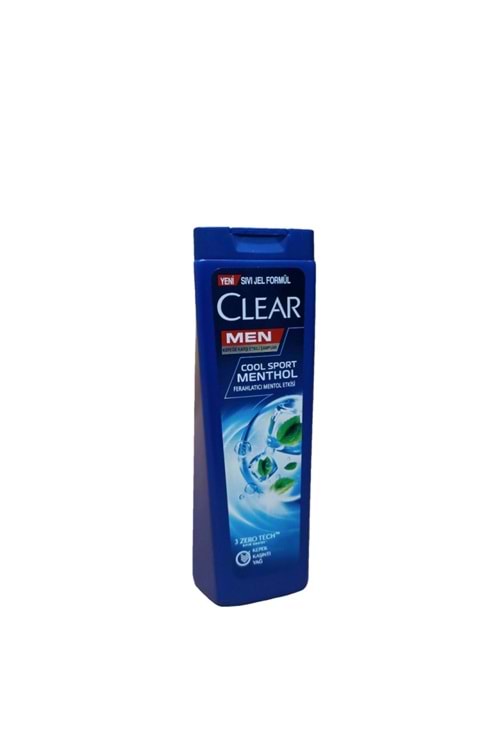Clear Men Cool Sport Menthol Şampuan 180 Ml Seyahat Boy
