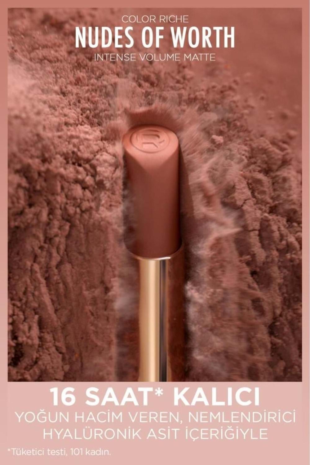 Loreal Paris Color Riche Intense Volume Matte Ruj - 505 Nude Resilient