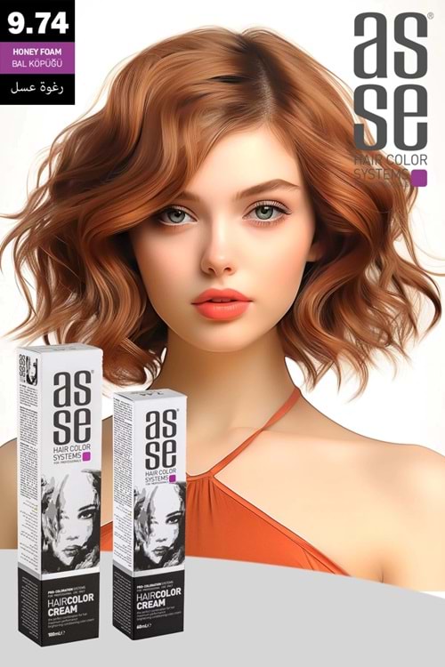 Asse 9.74 Bal Köpüğü - 60ml Tüp Boya