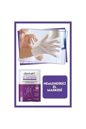Dermokil Kil ve Kenevir Yağlı Peeling Etkili El Maskesi 35 ml.
