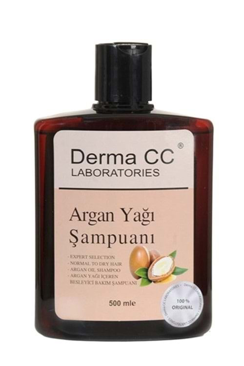 Derma CC Laboratories Şampuan 500 Ml Argan Yağı