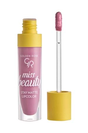 Golden Rose Miss Beauty Stay Matte Lipcolor - 04 Candy Love - Likit Mat Ruj