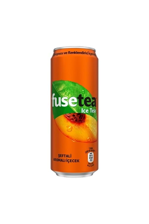 Fuse Tea Şeftali Aromalı İçecek Kutu 330 ml.