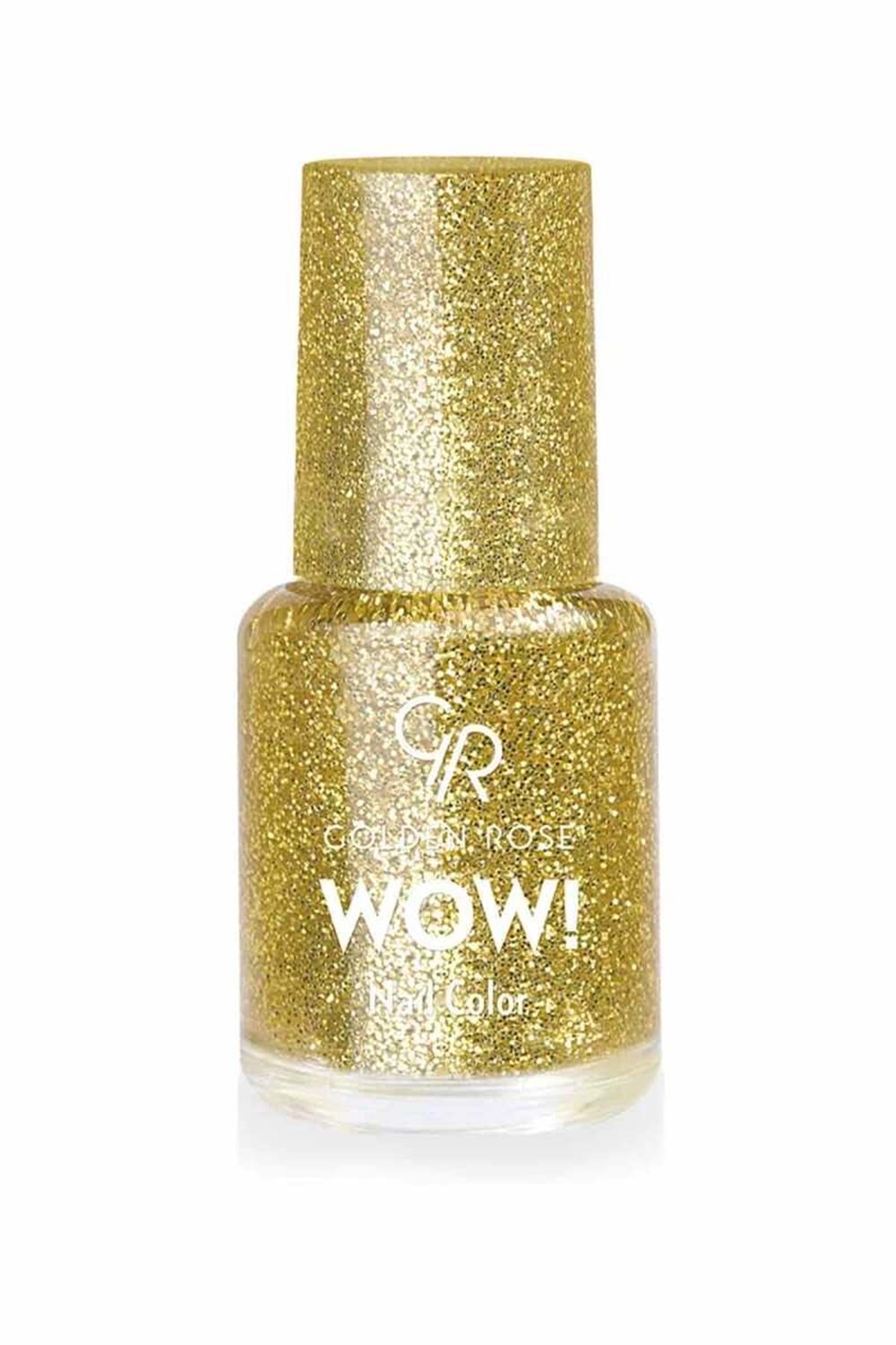 Golden Rose Wow Nail Color Glitter - 202 - Işıltılı Oje 6 ml.