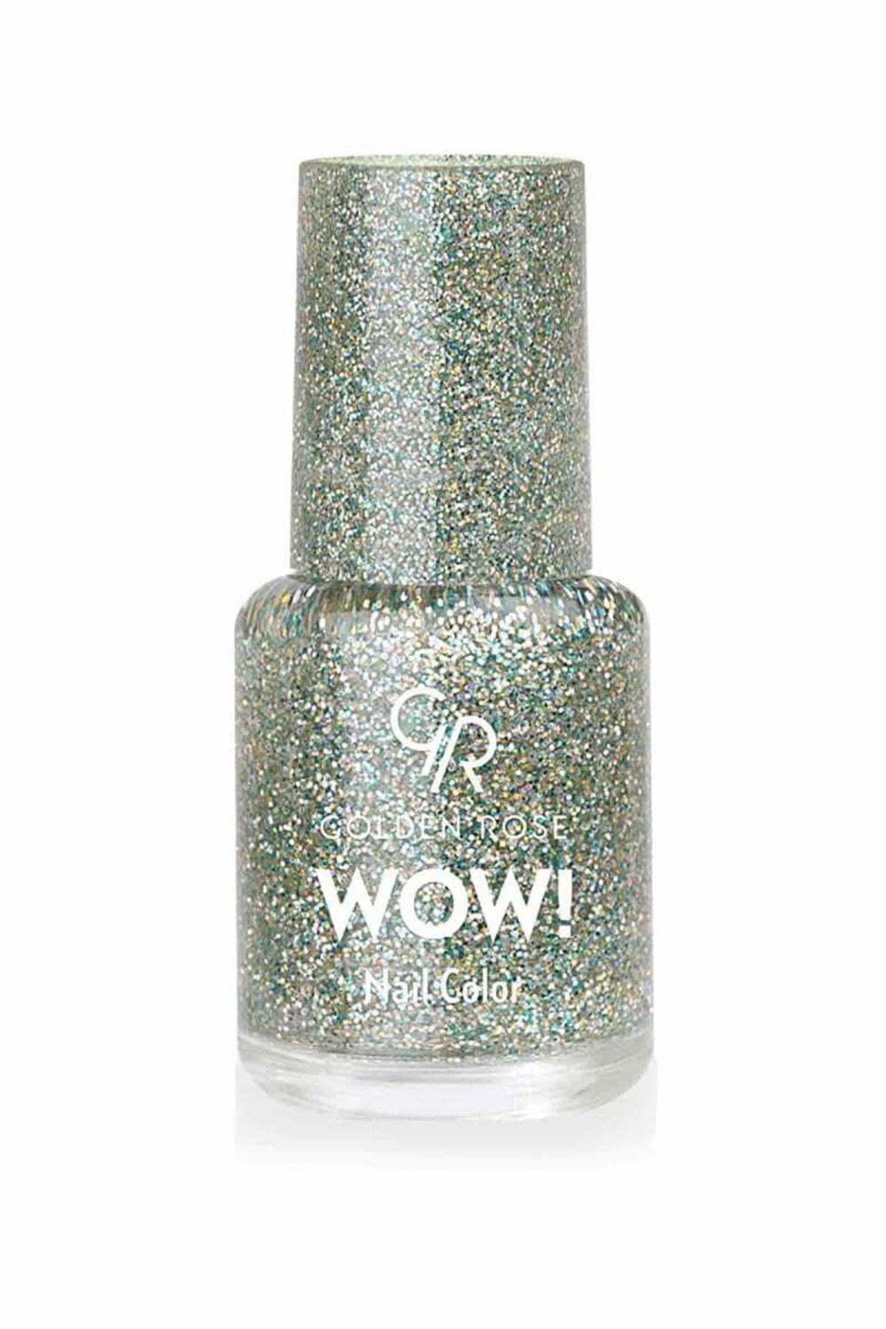 Golden Rose Wow Nail Color Glitter - 204 - Işıltılı Oje 6 ml.