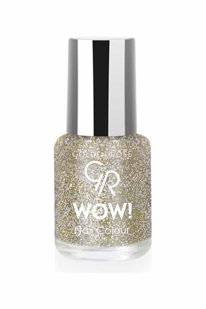 Golden Rose Wow Nail Color Glitter - 206 - Işıltılı Oje 6 ml.