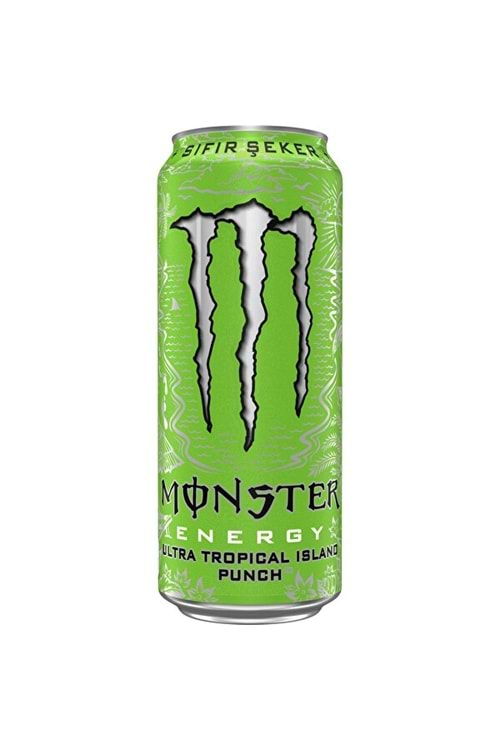 Monster Enerji İçeceği Ultra Tropikal Island Punch Sıfır Şeker Kutu 500 ml.