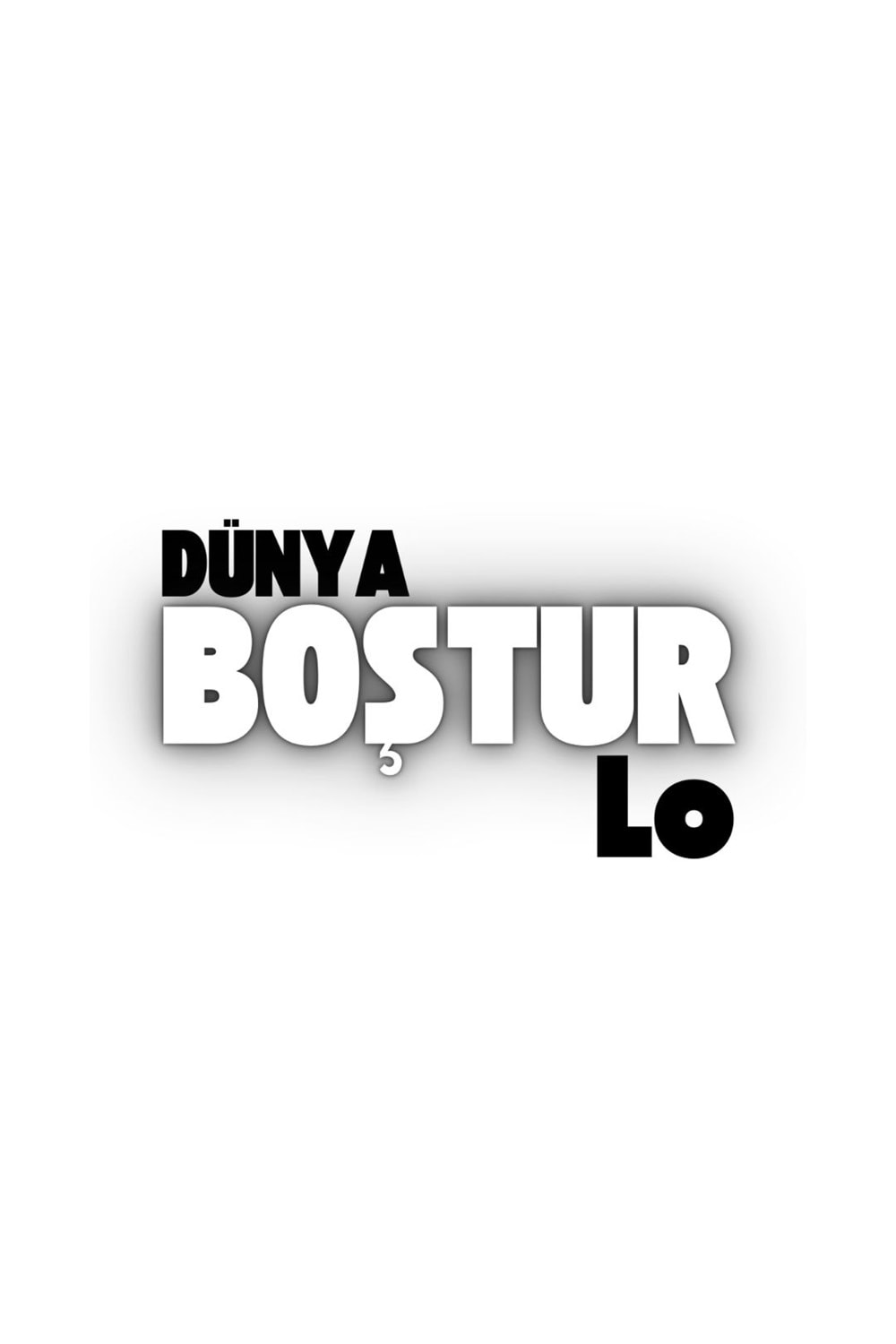 Win Ovro Premium Ultra Beyaz Porselen Kupa Bardak Çift Yönlü Baskılı - Dünya Boştur Lo