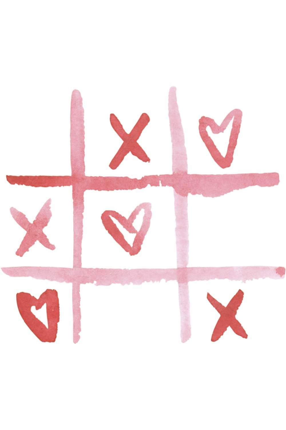 Win Ovro Premium Ultra Beyaz Porselen Kupa Bardak Çift Yönlü Baskılı - Love Kalp Aşk Oyun