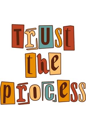 Win Ovro Premium Ultra Beyaz Porselen Kupa Bardak Çift Yönlü Baskılı - Trust The Process