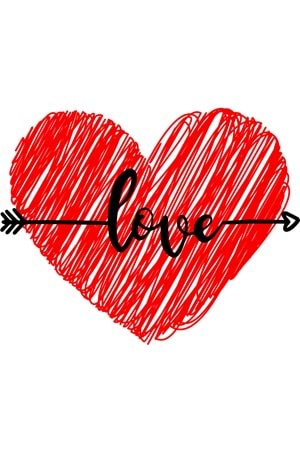 Win Ovro Premium Ultra Beyaz Porselen Kupa Bardak Çift Yönlü Baskılı - Aşk Sevgili Love Kalp