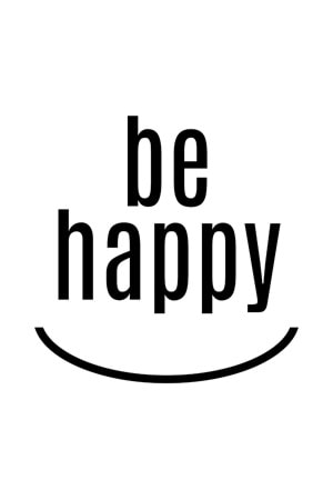 Win Ovro Premium Beyaz Porselen Hediye Kupa Bardak Çift Yön Baskı - Be Happy