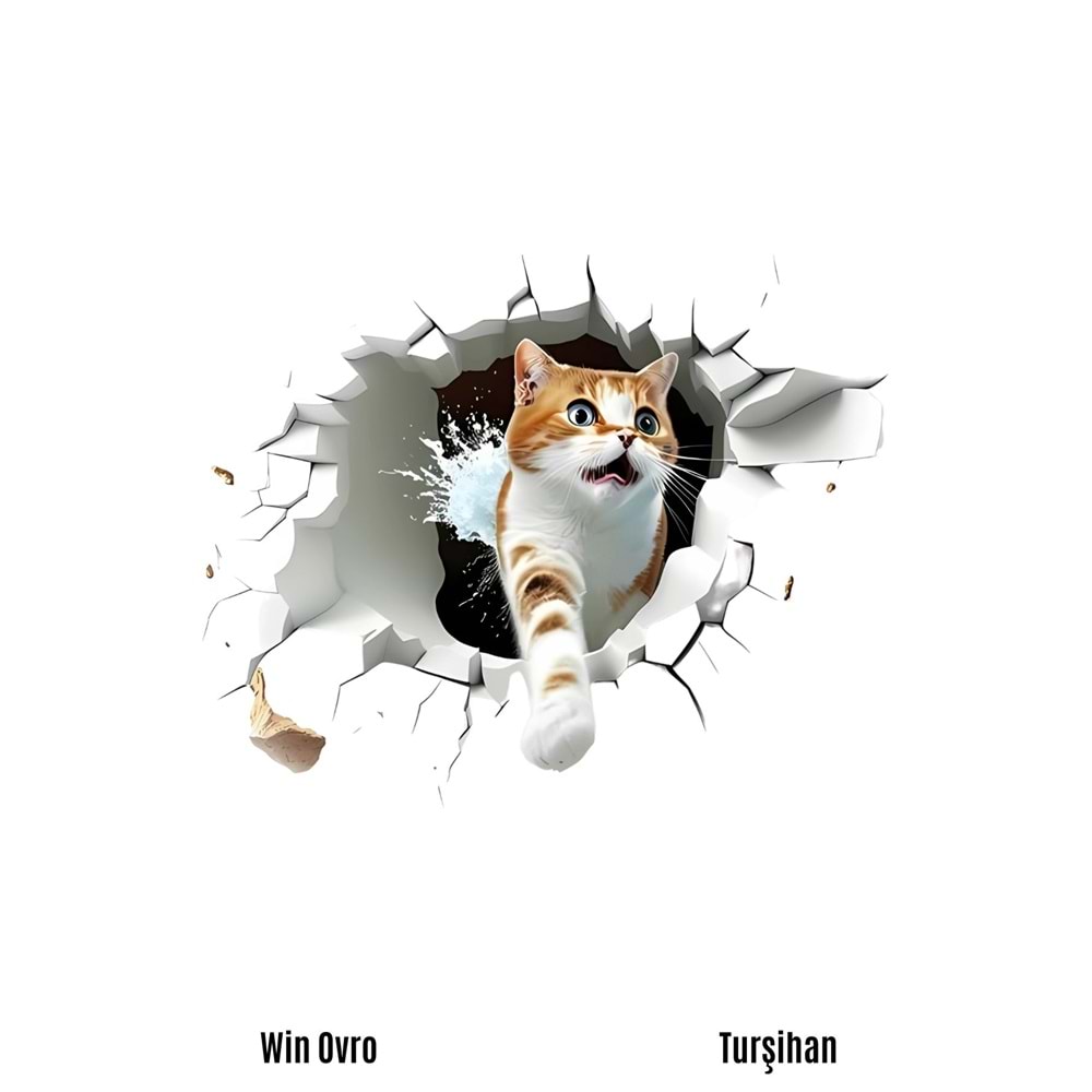 Win Ovro Premium Beyaz Porselen Hediye Kupa Bardak Çift Yön Baskı - Turşihan