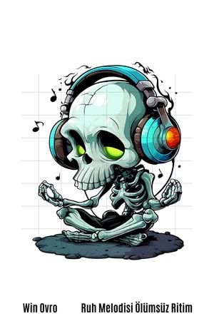 Win Ovro Premium Beyaz Porselen Hediye Kupa Bardak Çift Yön Baskı - Ruh Melodisi Ölümsüz Ritim