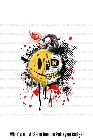 Win Ovro Premium Beyaz Porselen Hediye Kupa Bardak Çift Yön Baskı - Al Sana Bombe Patlayan Çelişki