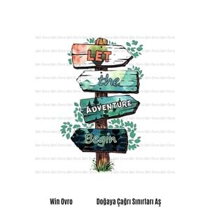 Win Ovro Premium Beyaz Porselen Hediye Kupa Bardak Çift Yön Baskı - Doğaya Çağrı Sınırları Aş